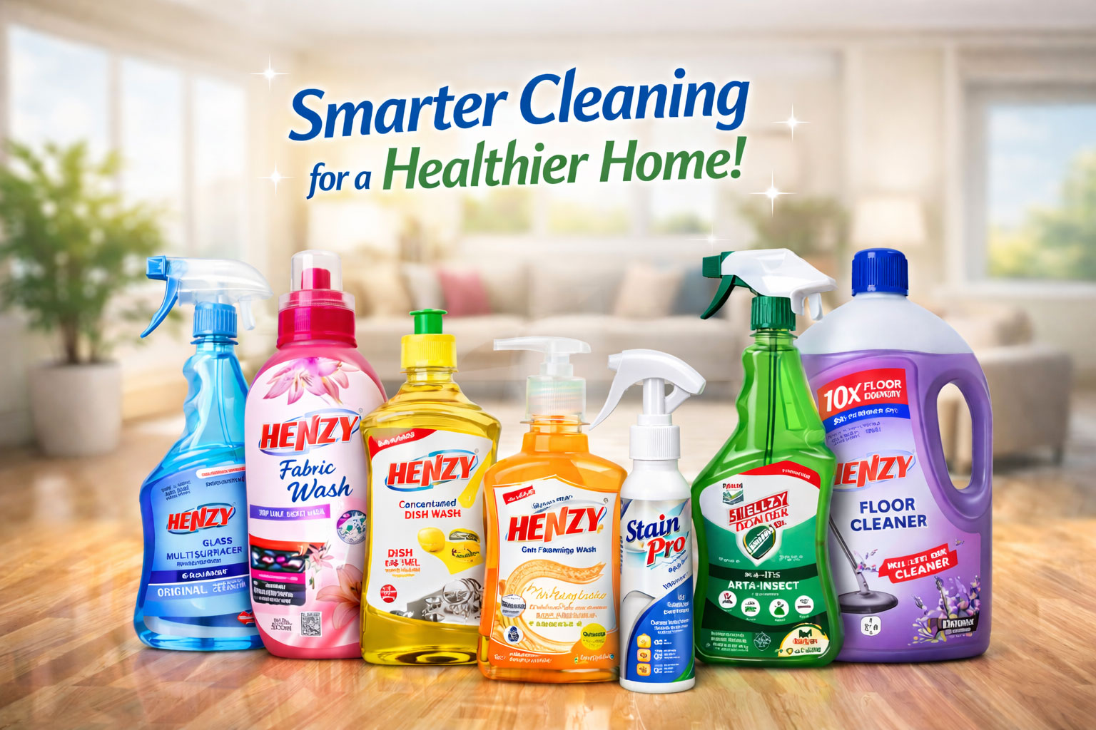 Henzy: Smarter Cleaning Solutions for a Healthier, Happier Home